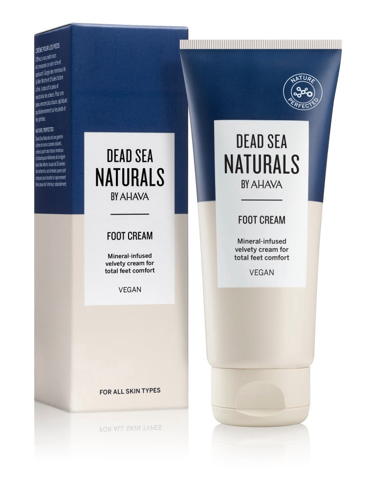 slide 1 of 3, Ahava Dead Sea Naturals Vegan Foot Cream, 1 ct
