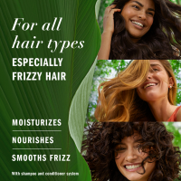 slide 7 of 29, Herbal Essences Hemp Oil Sulfate Free Conditioner, Frizz Control, 13.5 fl oz, with Certified Camellia Oil and Aloe Vera, For All Hair Types, Especially Frizzy Hair, 13.5 fl oz