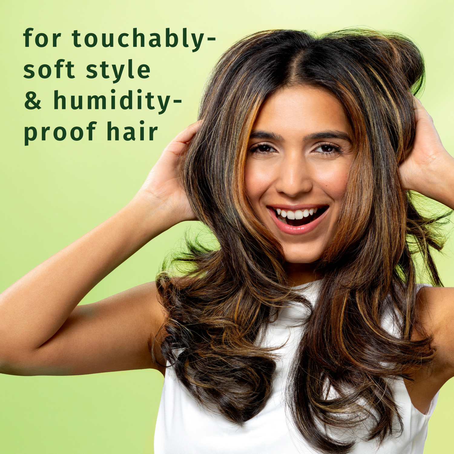slide 7 of 8, Herbal Essences Touchable Hold Hairspray, Nonaerosol Hair Spray for All Hair Types, 24-hour Hold, Frizz Control, 8 fl oz, 8 fl oz