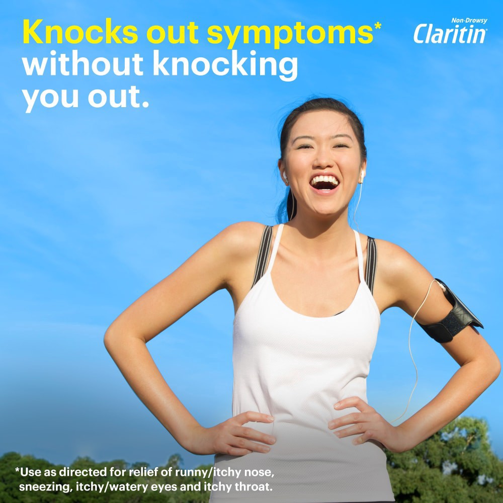 slide 2 of 6, Claritin 24 Hour Tablets, 100ct, 100 ct