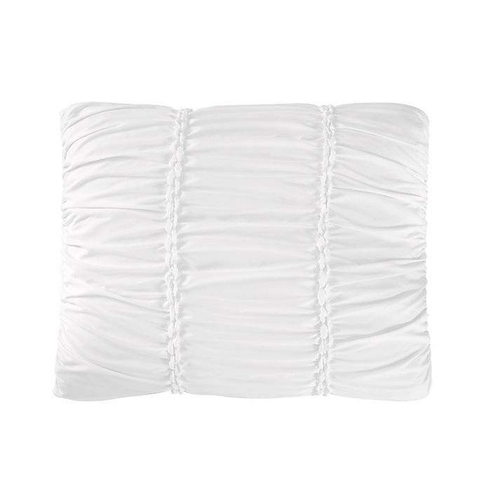 slide 6 of 8, Baxton Studio Gardenia Reversible Full Comforter Set - White, 5 ct