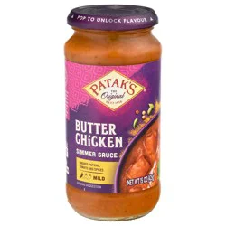 Patak's Mild Butter Chicken Simmer Sauce - 15 oz