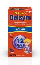 Delsym Childrens 12 Hour Grape Cough Suppressant Liquid