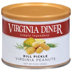 Virginia Diner Dill Pickle Peanuts 9 oz