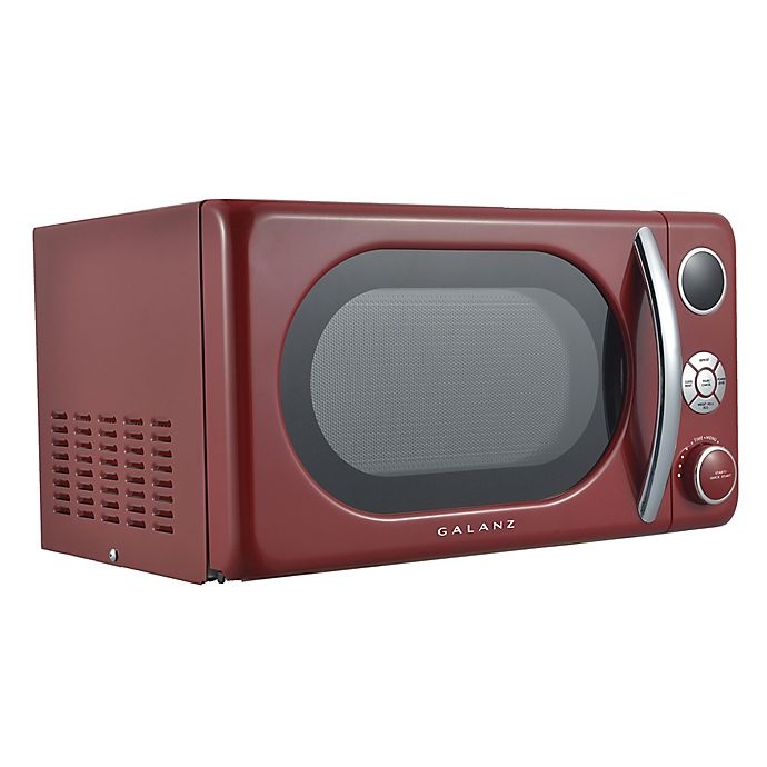 slide 5 of 6, Galanz Retro Style 0.7 cu. ft. Microwave Oven - Red, 1 ct