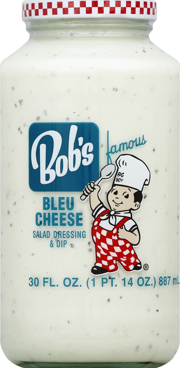 slide 2 of 2, Bob's Bleu Cheese Salad Dressing & Dip 30 fl oz, 30 fl oz