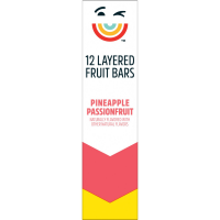 slide 6 of 29, Pure Organic, Layered Fruit Bars, Pineapple Passionfruit, Gluten Free and Vegan Fruit Snacks, 6.2oz Box, 12 Count, 6.2 oz