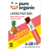 slide 7 of 29, Pure Organic Layered Fruit Bars, Pineapple Passionfruit, 6.2 oz, 12 Count, 6.2 oz
