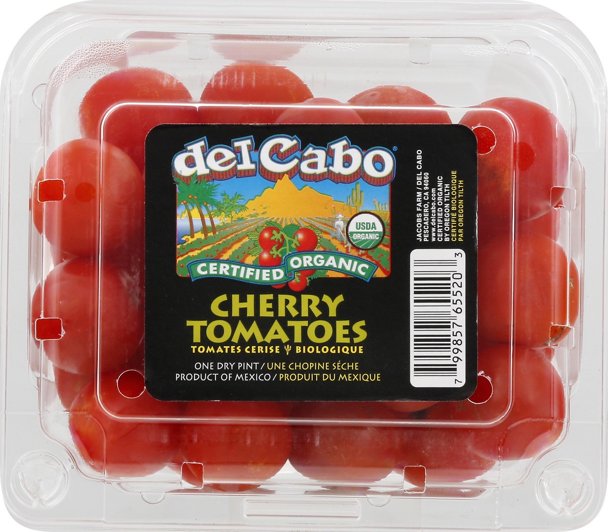 slide 6 of 9, del Cabo Organic Cherry Tomato, 1 pint