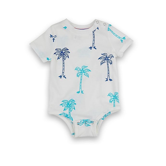 slide 1 of 2, Sovereign Code BSUIT 6-9M WHTBLU PALM TREE, 1 ct