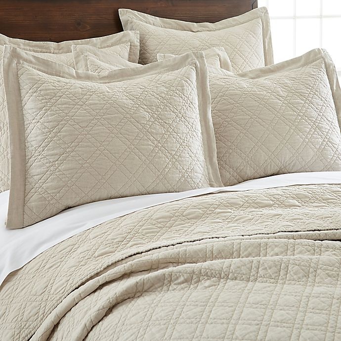 slide 2 of 3, Levtex Home Sasha King Pillow Sham - Natural, 1 ct