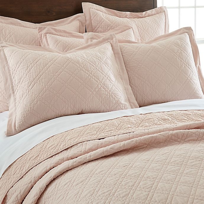 slide 2 of 3, Levtex Home Sasha Standard Pillow Sham - Blush, 1 ct