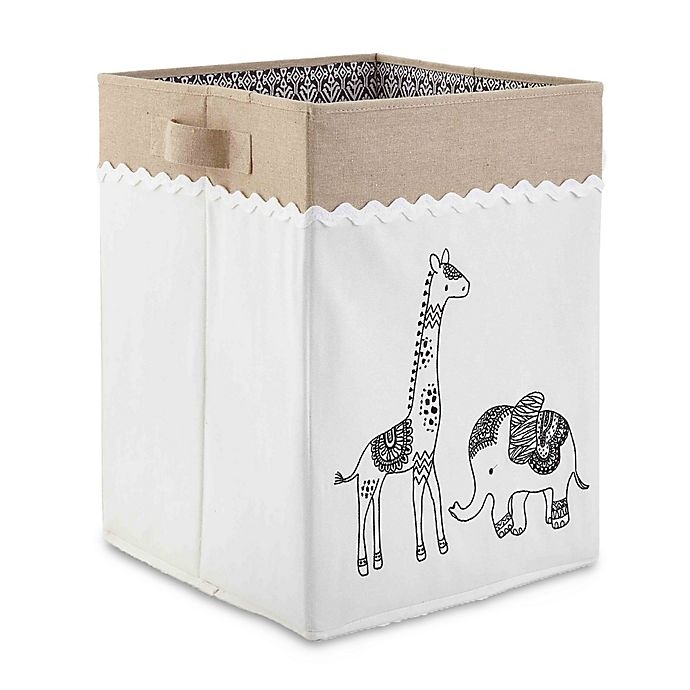 slide 1 of 2, Levtex Baby LevtexBaby Animal Sketch Hamper, 1 ct