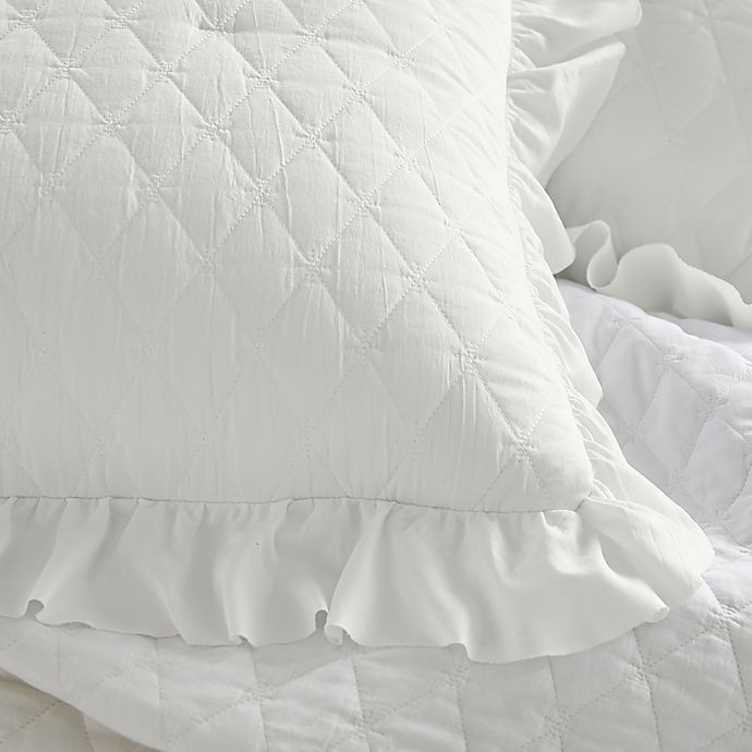 slide 4 of 5, Levtex Home Sandwash Reversible Twin Quilt - Ivory, 1 ct