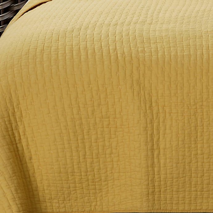 Levtex Home Torrey Reversible Twin Quilt Set - Yellow 2 ct | Shipt