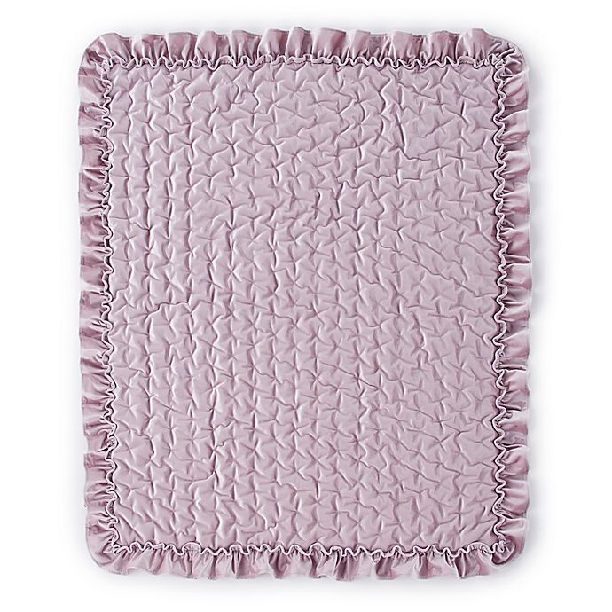 slide 1 of 3, Levtex Baby Heritage Velvet Quilt - Lilac, 1 ct