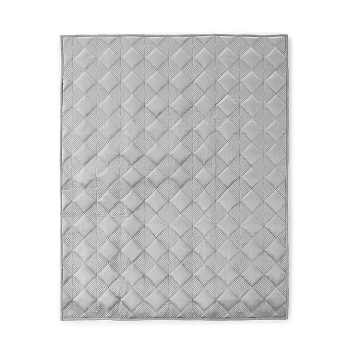 slide 1 of 2, Levtex Baby Heritage Velvet Quilt - Grey, 1 ct