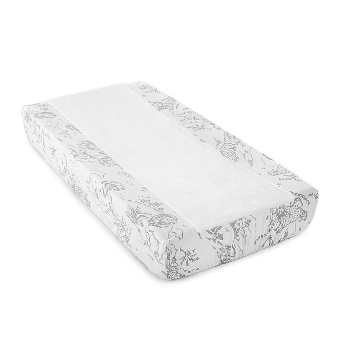 slide 1 of 2, Levtex Baby Heritage Changing Pad Cover - Grey, 1 ct