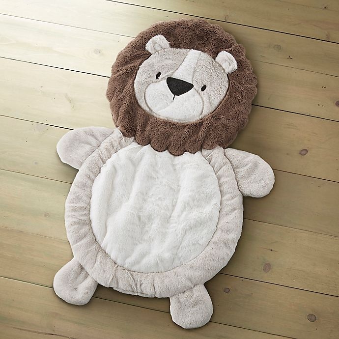 slide 2 of 3, Levtex Baby Taza Lion Playmat - Taupe/Brown, 1 ct