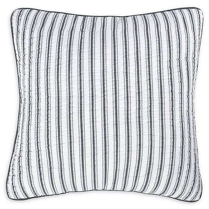 slide 1 of 4, Levtex Home Ember European Pillow Sham - Grey, 1 ct