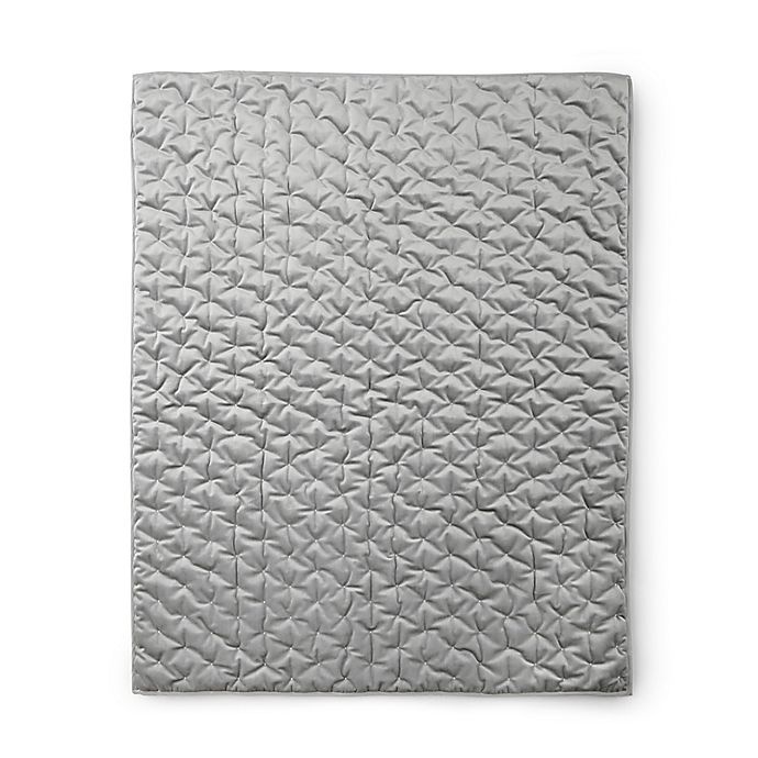 slide 1 of 2, Levtex Baby Heritage Velvet Quilt - Grey, 1 ct