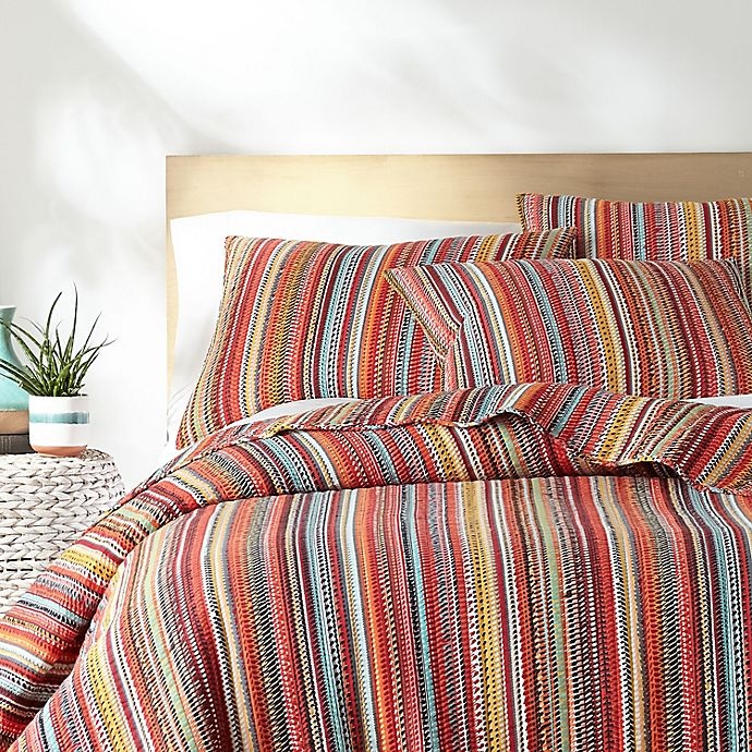 slide 2 of 4, Levtex Home Uluru Stripe Full/Queen Quilt Set, 3 ct