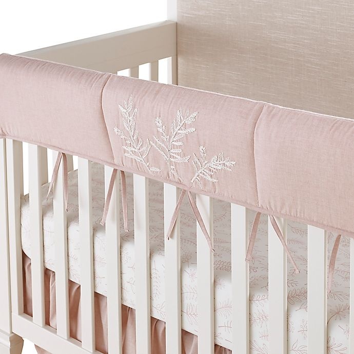 slide 1 of 3, Levtex Baby Stella Crib Rail Guard - Blush, 1 ct