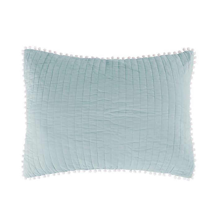 slide 1 of 3, Levtex Home Niko Blue Haze King Pillow Sham - Blue, 1 ct