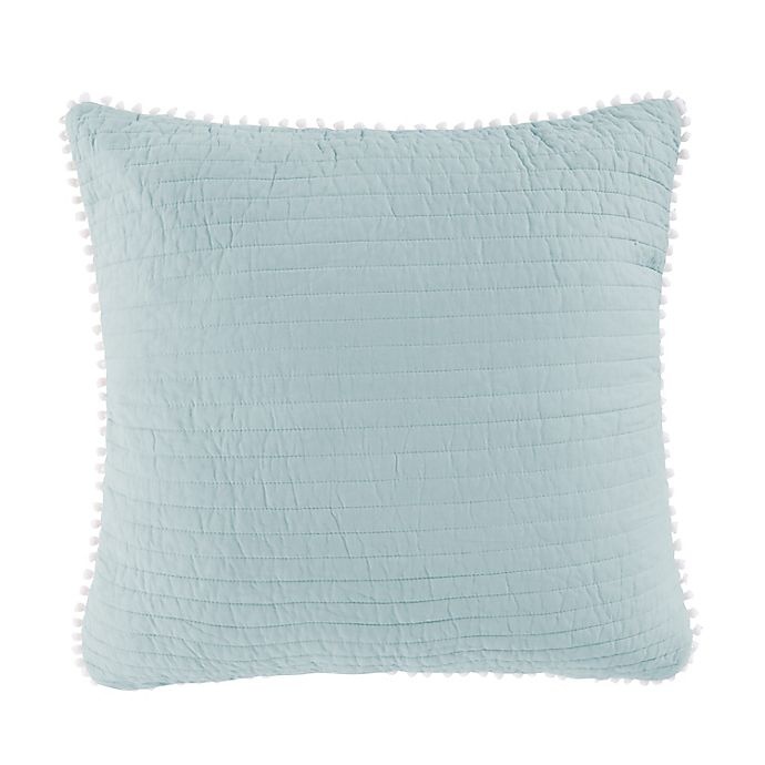 slide 1 of 3, Levtex Home Niko Blue Haze European Pillow Sham - Blue, 1 ct