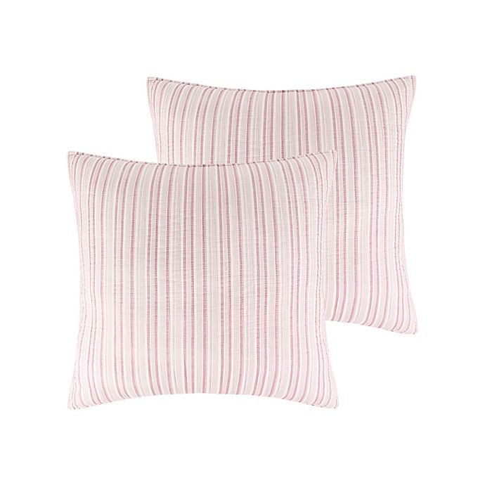 slide 1 of 3, Levtex Home Kimpton European Pillow Shams - Red, 2 ct