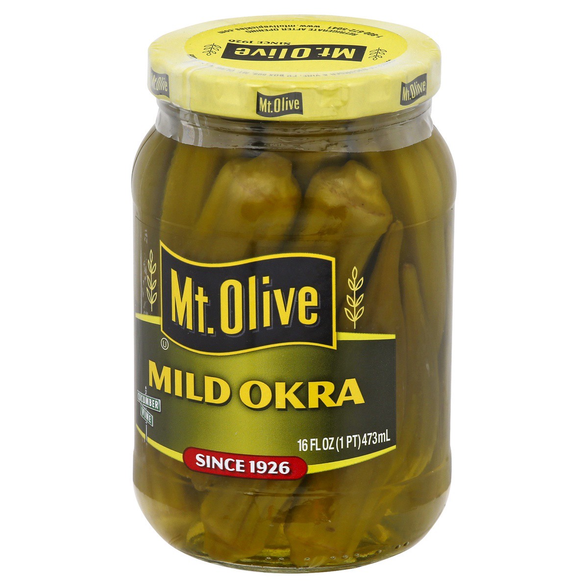 slide 3 of 9, Mt. Olive Mild Okra 16 oz, 16 oz