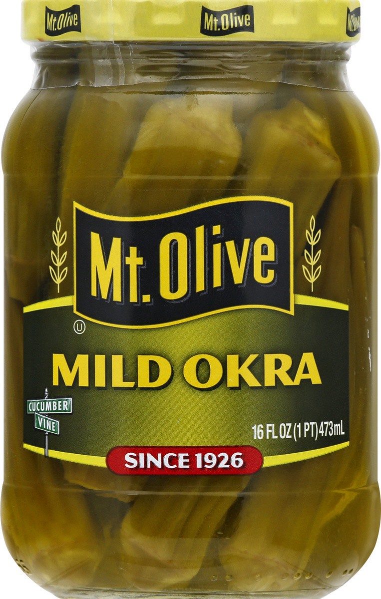 slide 6 of 9, Mt. Olive Mild Okra 16 oz, 16 oz