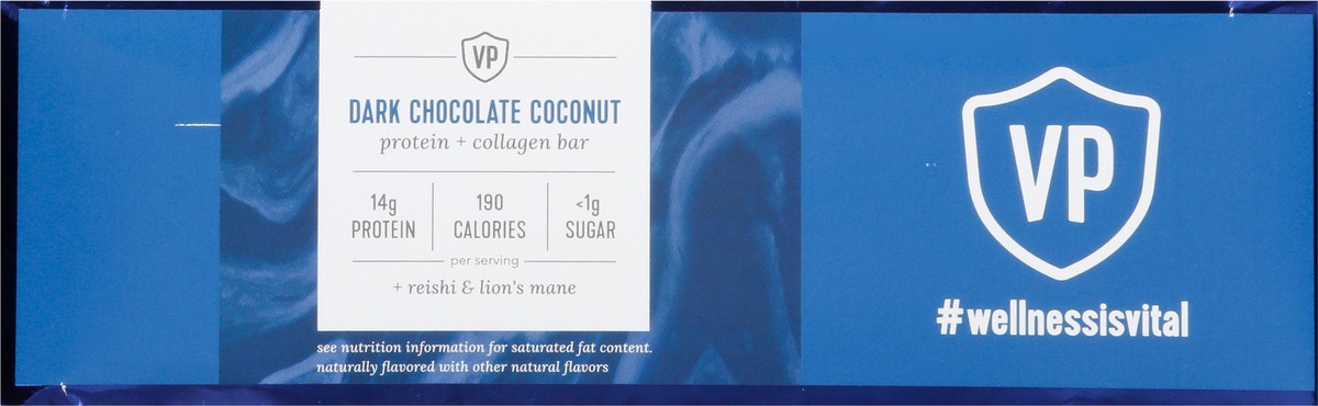 slide 5 of 15, Vital Proteins & Jennifer Aniston Dark Chocolate Coconut Protein + Collagen Bar 12 - 1.38 oz Bars, 12 ct