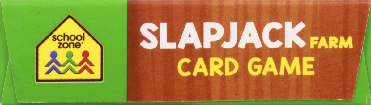 slide 6 of 8, School Zone SlapJack Farm Card Game, 1 ct