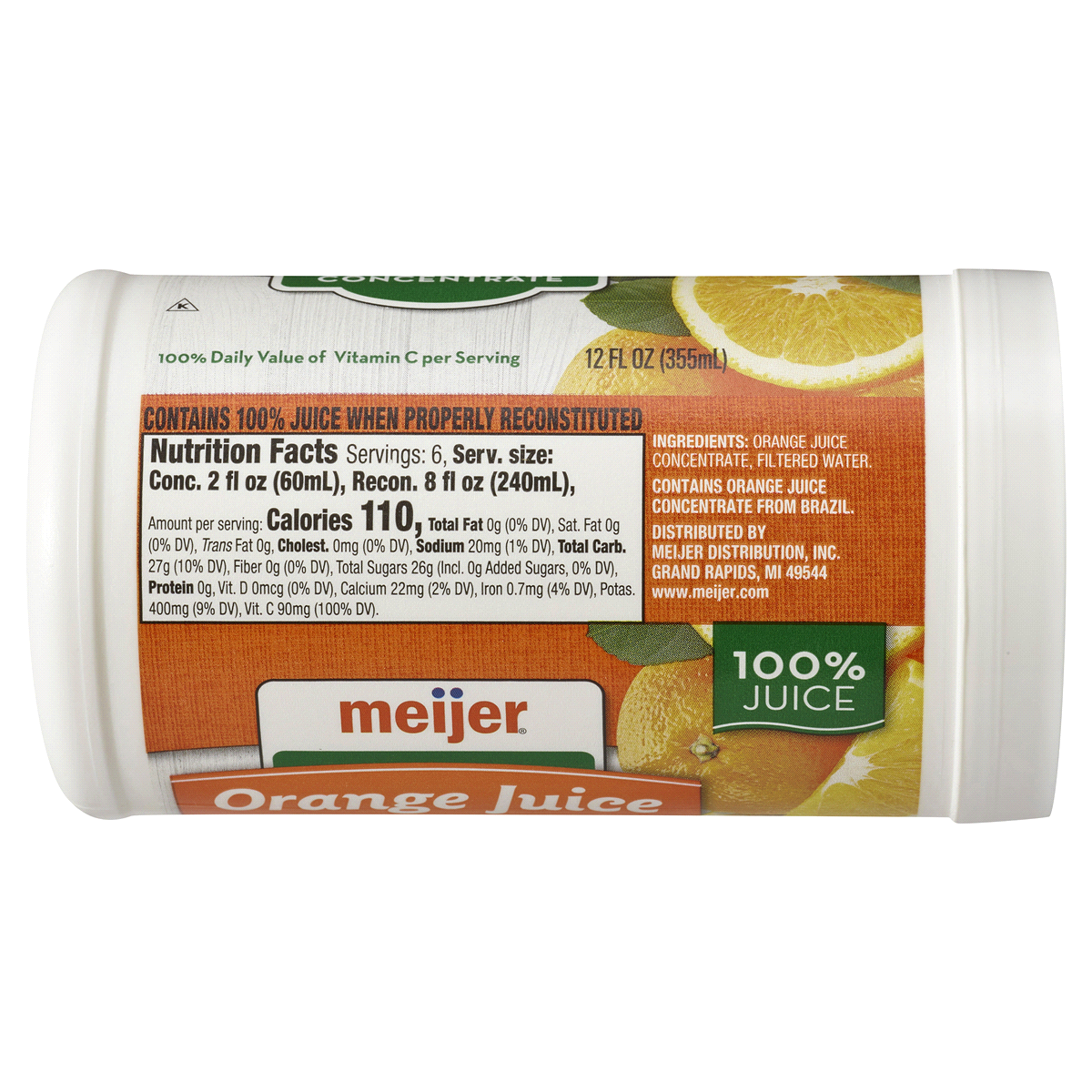 slide 2 of 3, Meijer Frozen Orange Juice Concentrate, 12 oz
