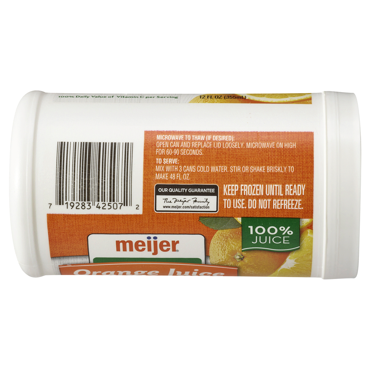 slide 3 of 3, Meijer Frozen Orange Juice Concentrate, 12 oz