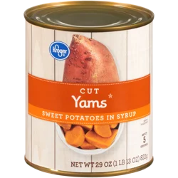 Kroger Cut Yams Sweet Potatoes In Syrup