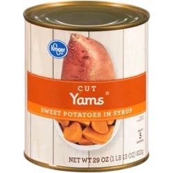 Kroger Cut Yams Sweet Potatoes In Syrup