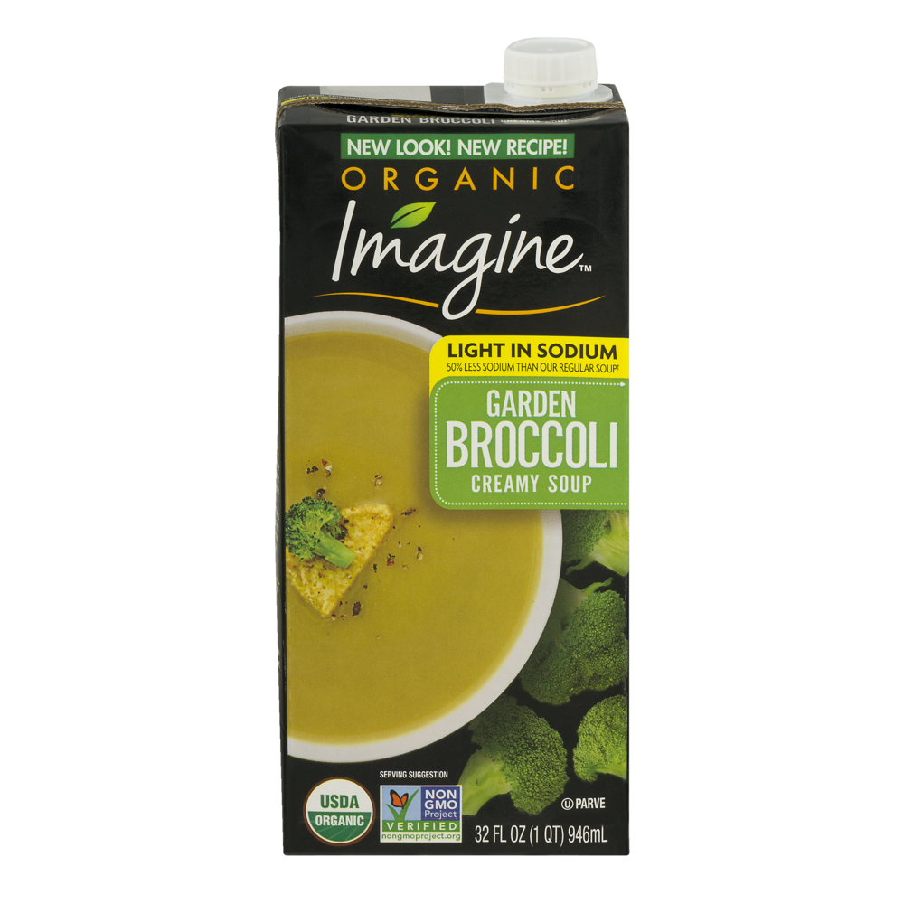 slide 1 of 1, Imagine Garden Broccoli Soup, 32 oz