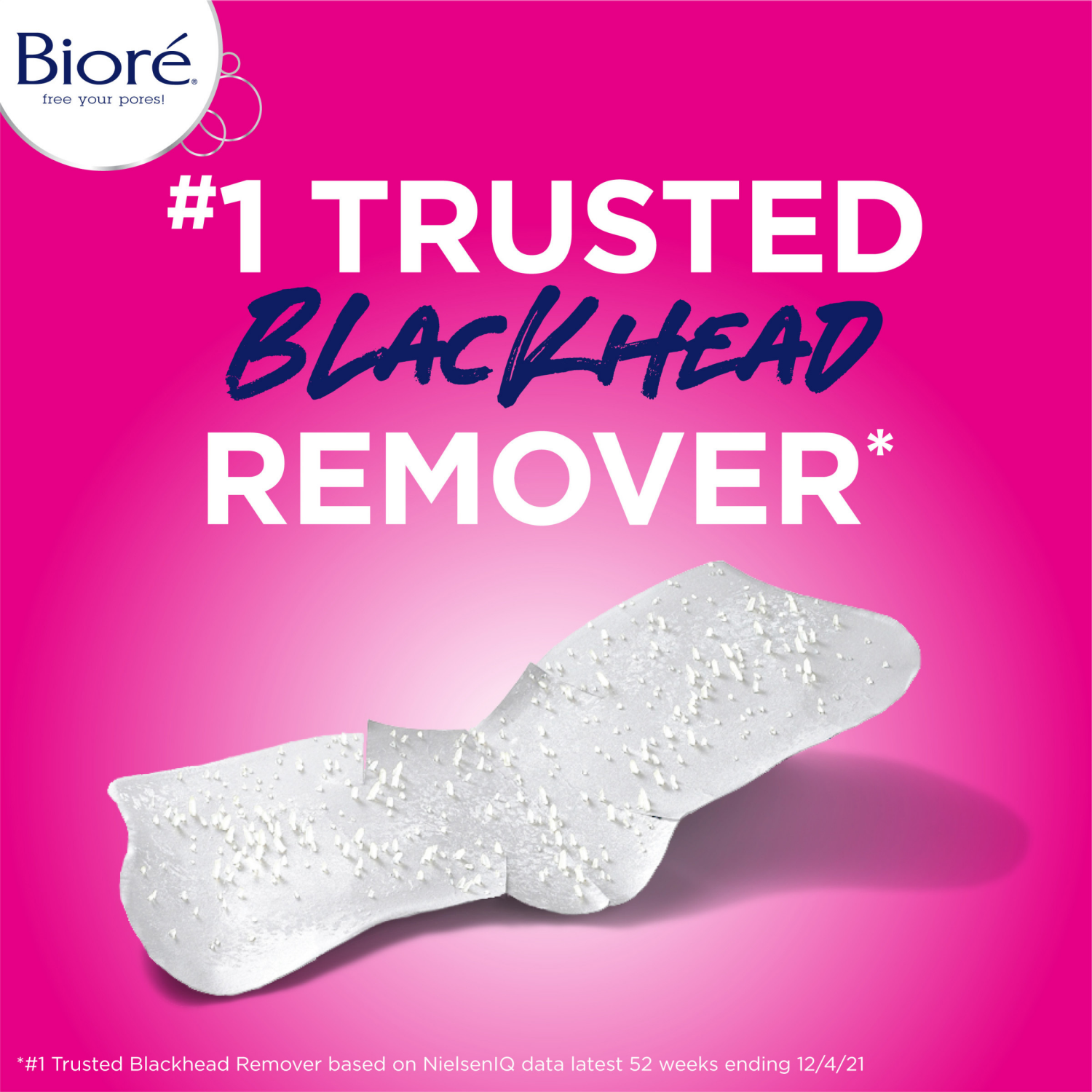 slide 5 of 8, Biore T-Zone Blackhead Remover Deep Cleansing Pore Strips, (5 Nose + 5 Face + 5 Chin Pore Strips), Blackhead Pore Strips For The T-Zone Area, 15 Count, 15 ct