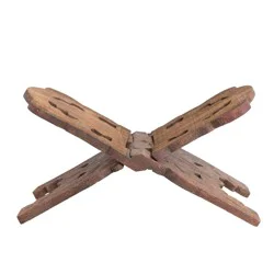 Creative Co-Op Reclaimed Wood Book Holder