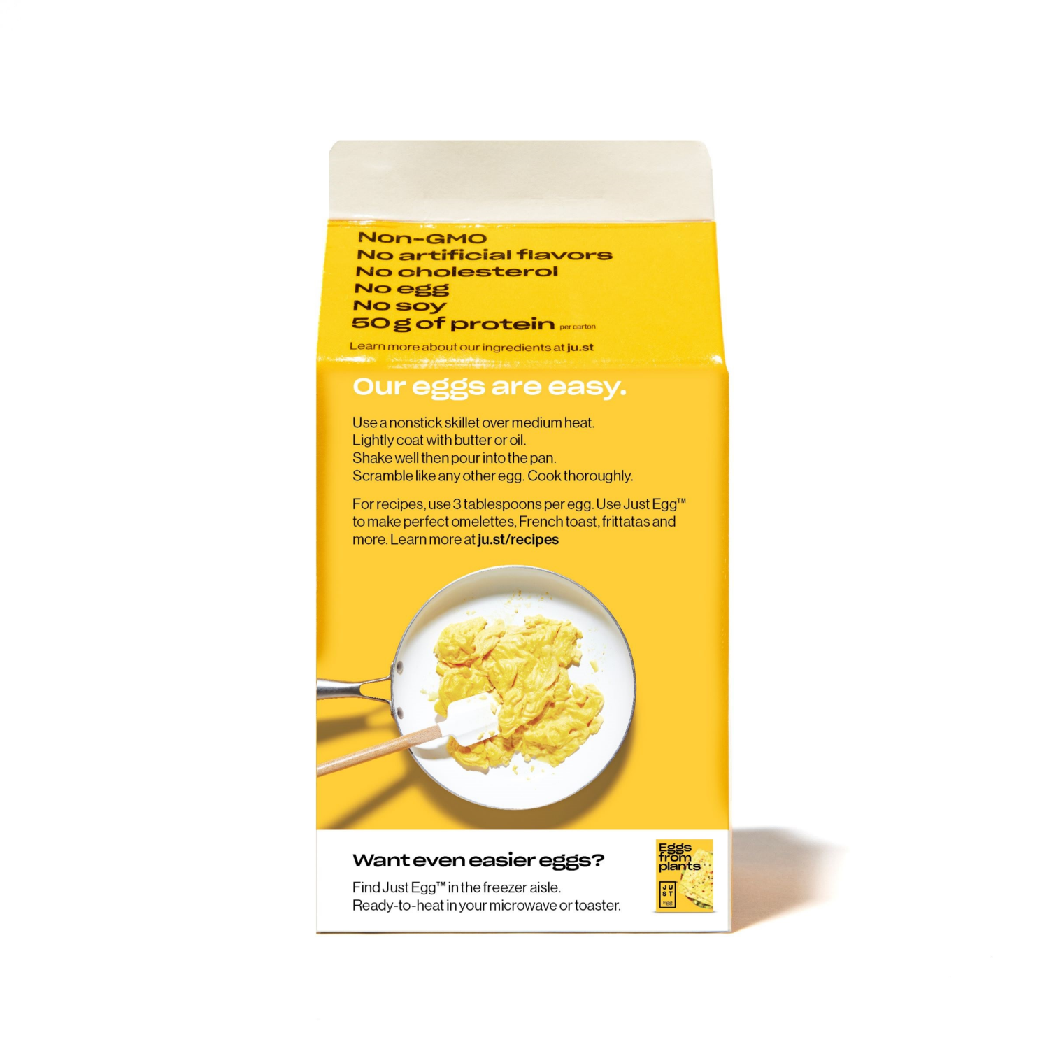 slide 2 of 8, Just Egg, Plant-Based Egg- 16 oz, 16 oz