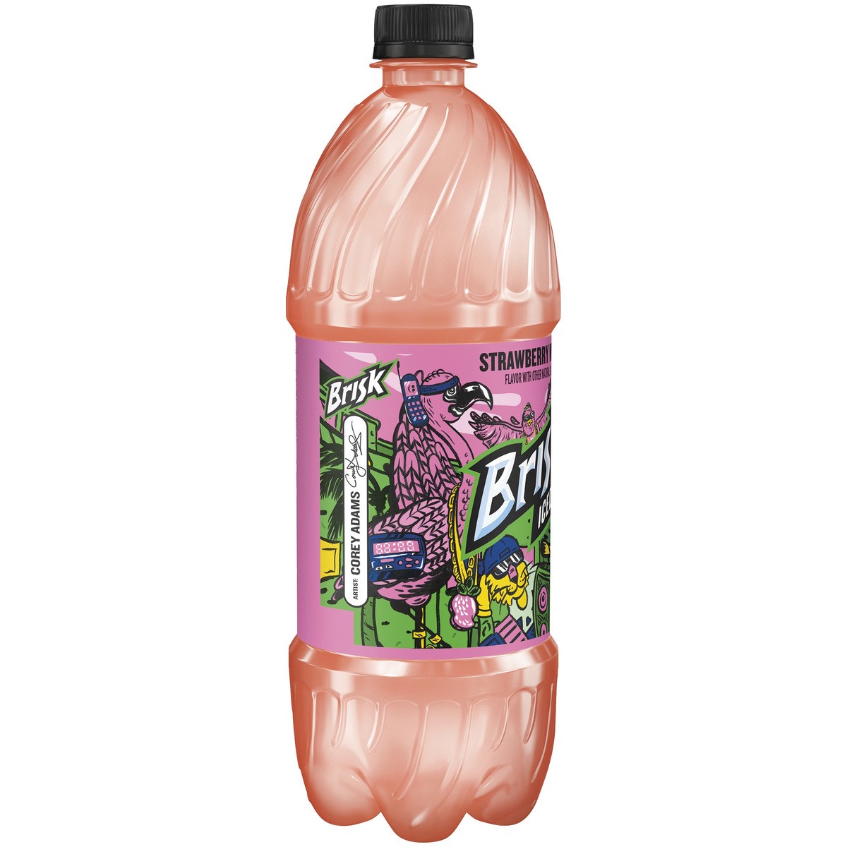 slide 7 of 7, Brisk Iced Tea, 1 liter