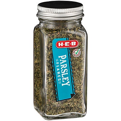 slide 1 of 1, H-E-B Parsley Flakes, 0.3 oz