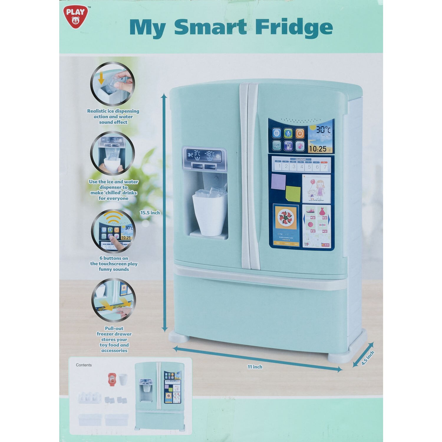 slide 2 of 2, My Smart Fridge B/O, 1 ct