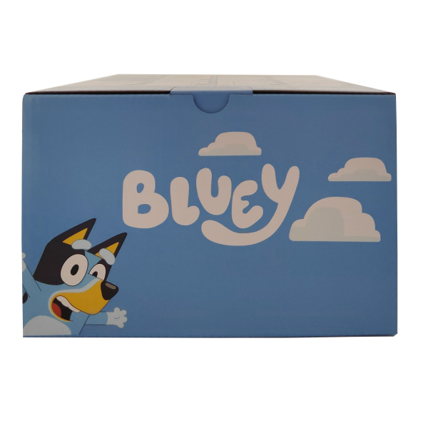 slide 16 of 29, Airblown Bluey in Santa Hat SM Bluey, 42.13 in