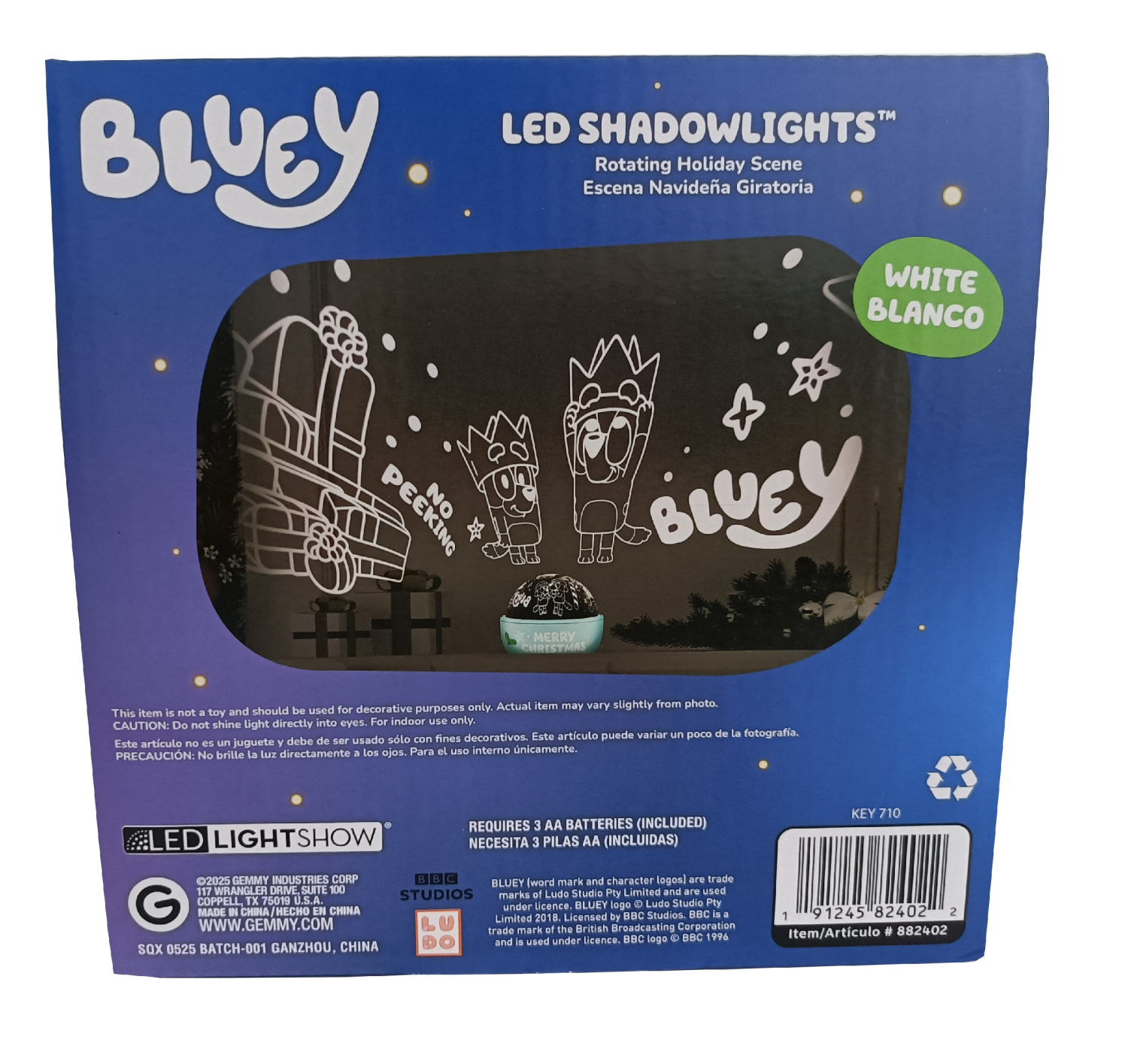 slide 2 of 8, Gem Led Bluey Shadowlight - EA, 1 ct