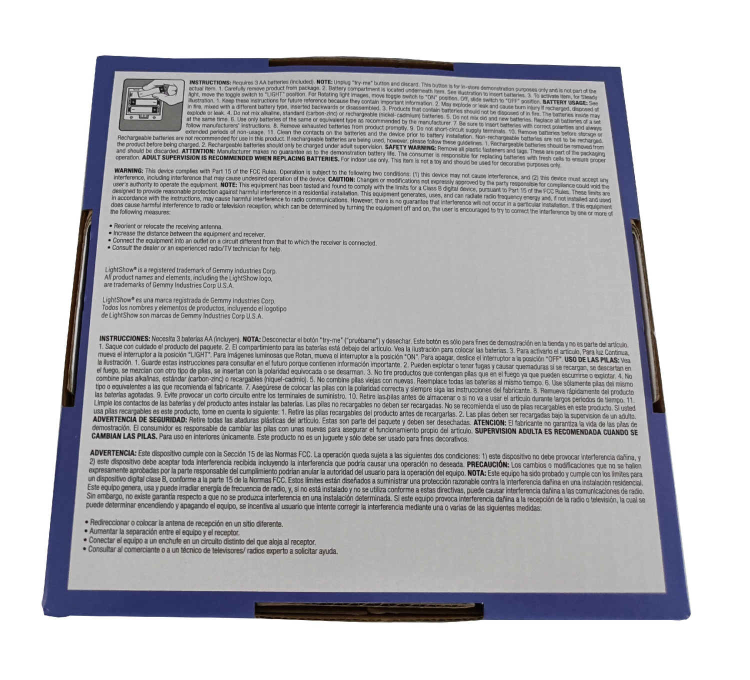 slide 3 of 8, Gem Led Bluey Shadowlight - EA, 1 ct