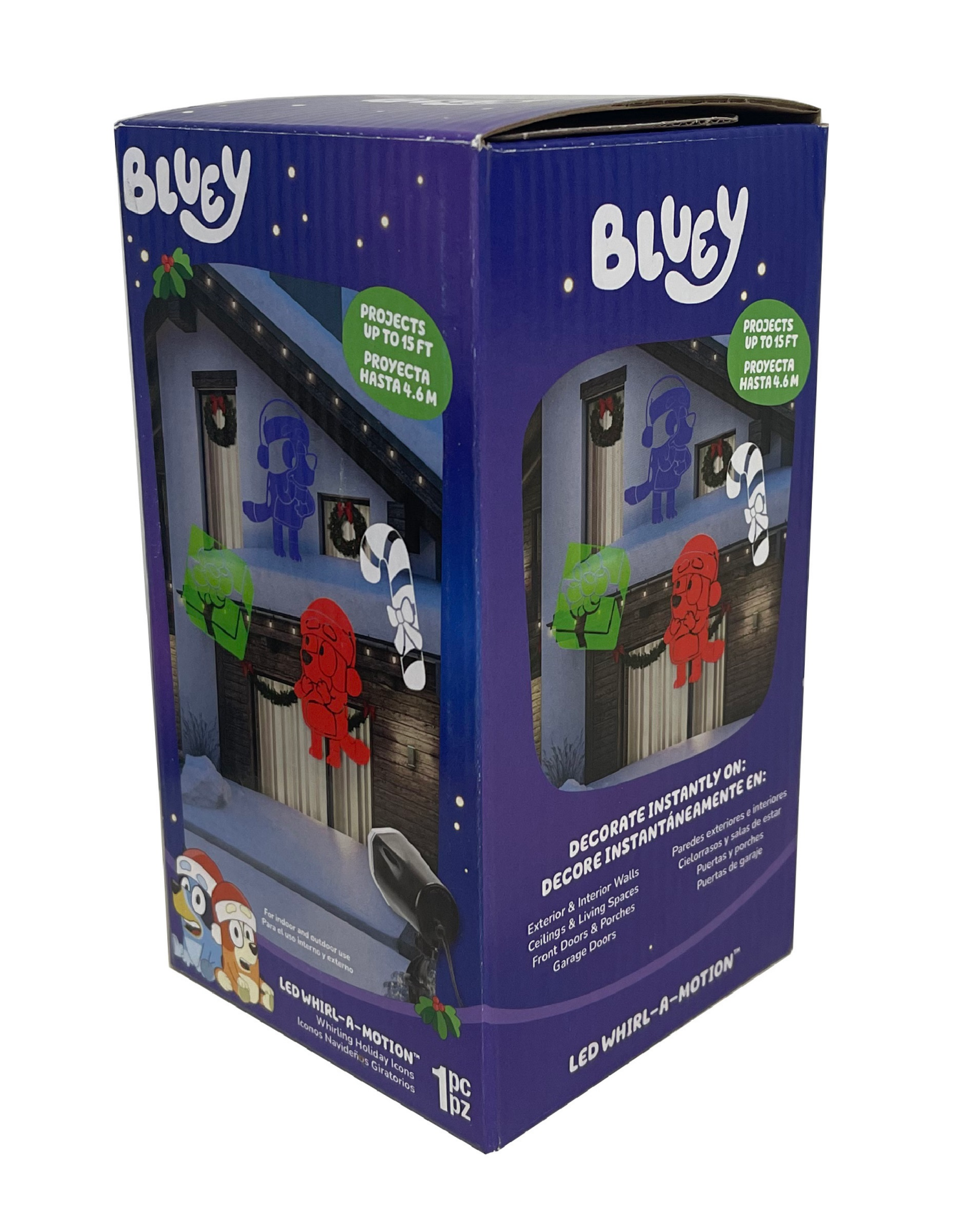 slide 7 of 8, Lightshow Projection Whirl a Motion XMAS Bluey, 11.54 in