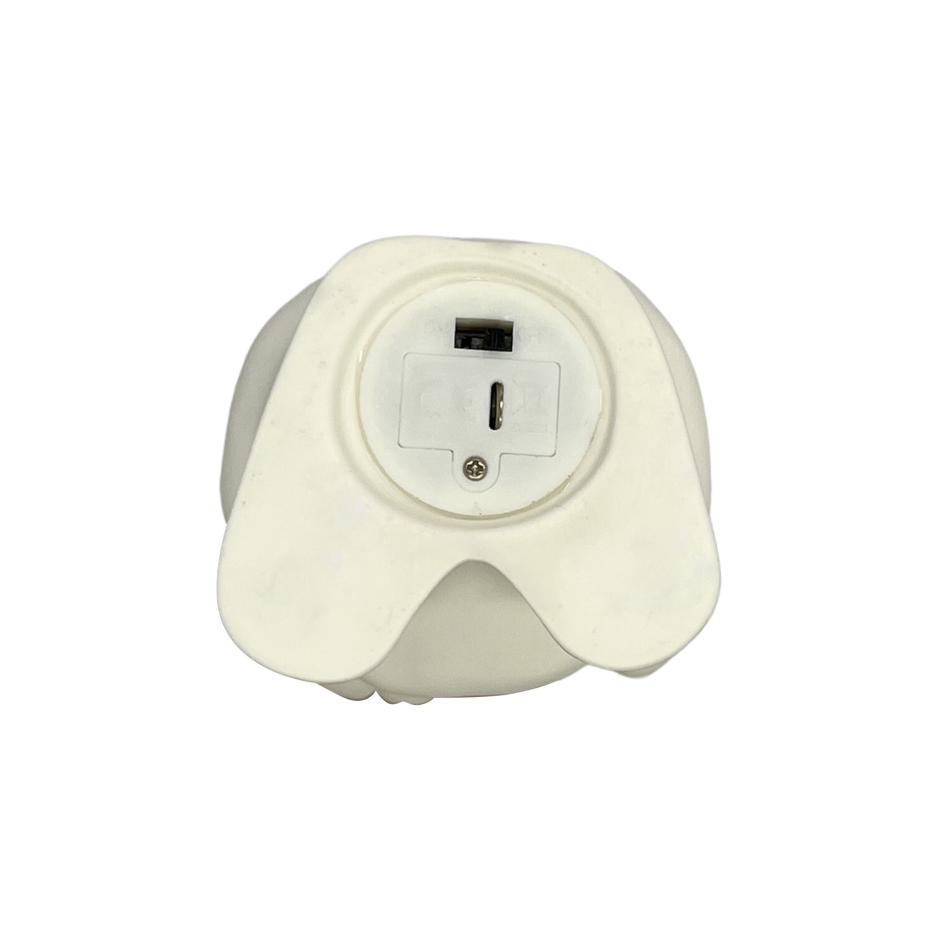 slide 3 of 8, 7.25" Led Diy Ceramic Snowflake Santa Decor By Make Market, 3.45 in x 3.25 in x 7.2 in